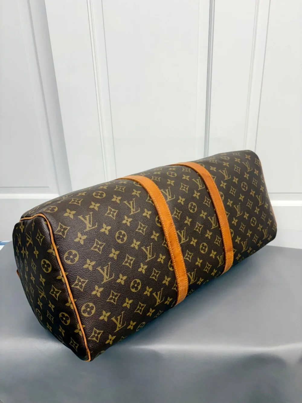 Louis Vuitton Keepall 50 Monogram Canvas Vintage Duffel Bag